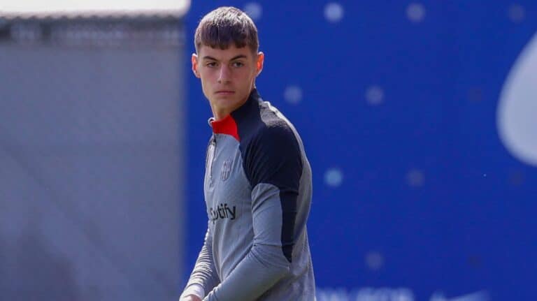 Immár hivatalos, a 18 éves Yaakobishvili Áron bekerült a Barcelona Getafe elleni keretébe