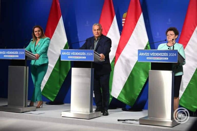Árvíz – Orbán Viktor: gyors az apadás, egyre kevesebb szakaszon kell védekezni