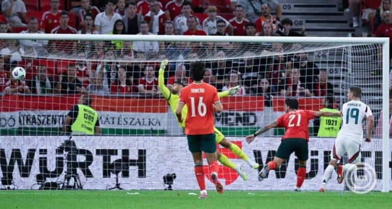 Fordítottak és izgalmas meccsen 3-2-re nyertek a portugálok a Puskás Arénában